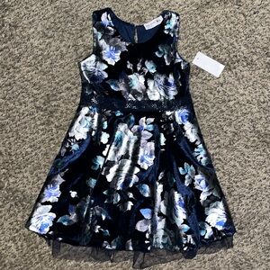 Knit works flowered dress